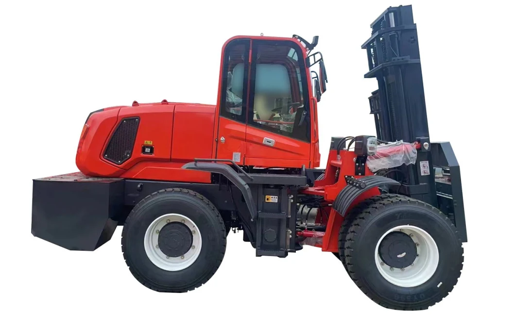 Rough Terrian Diesel Forklift Terrain Fork Lift 3 Ton 4 Ton 5 Ton All Rough Terrain Forklift Fork Truck