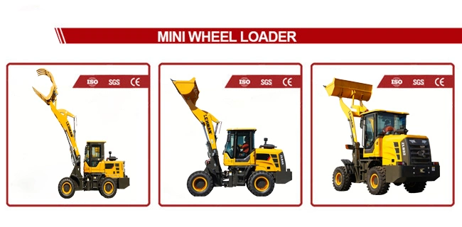 Small Front End Wheel Loader with Quick Hitch