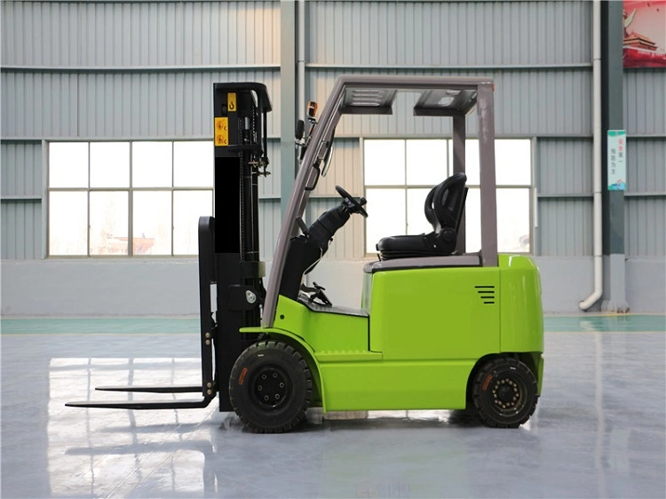 Wheel Type Electric Forklift Self Loading Stacker Pallet Forklifts