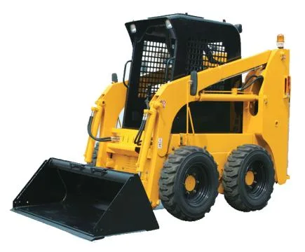 Skid Steer Wheel Loader with Sweeper Attachment Mini Skid Steer Loader for Sale CE EPA