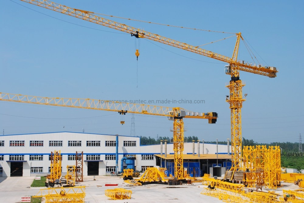 Suntec 8 Ton Qtz Series Hot Sale Tower Crane Boom 60m with Good Price