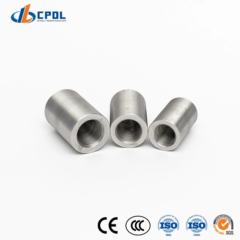 45 Carbon Steel Rebar Coupler Sleeve Clamp for Steel Reinforcing