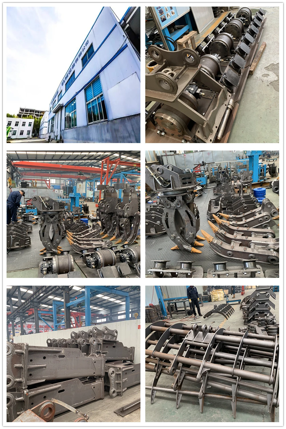 China Top Factory Directly Sale Attachment Excavator Rake Root Rake at All Tonnage