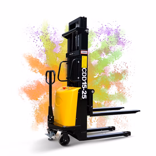 Cargador de batería usado CE Alcance hidráulico Mini completamente diesel Gas LPG Paleta eléctrica Walkie Carretilla elevadora peatonal