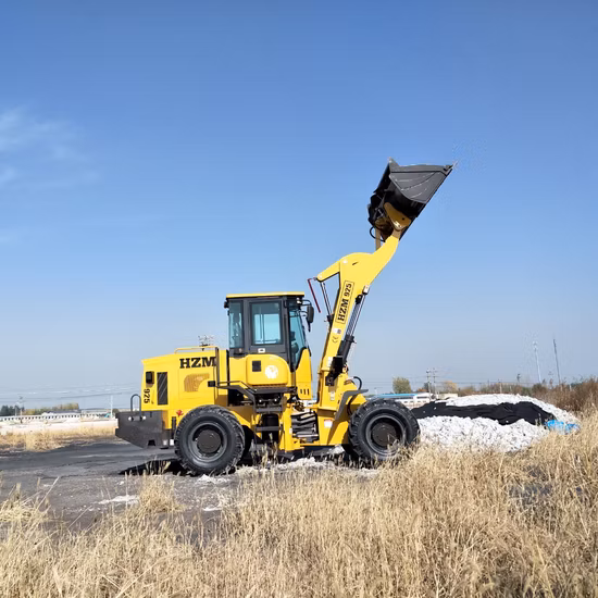 Cargadora de ruedas telescópica Lgcm de 2,5 toneladas para remoción de nieve