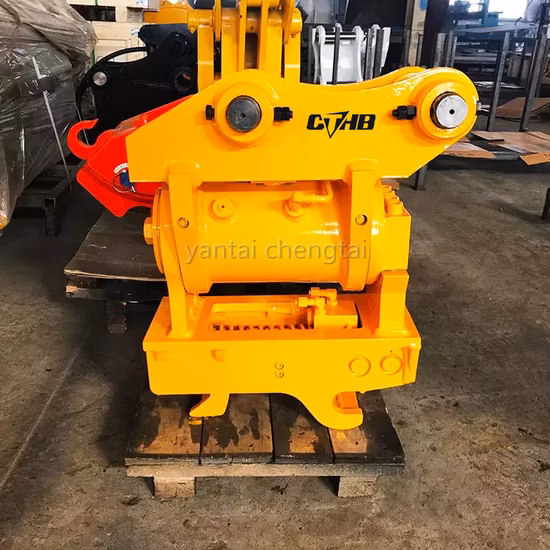 Acoplador rápido de rotador de inclinación hidráulica de 180 grados para excavadora